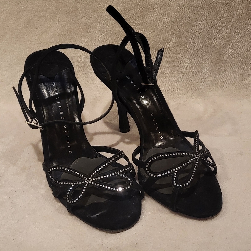 Martinez Valero Black Women's Heels